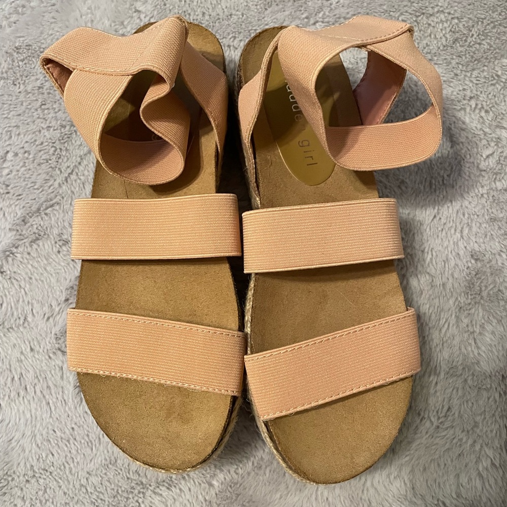 Madden Girl platform sandals